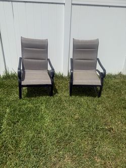 Set of 2 Outdoor Patio Chairs