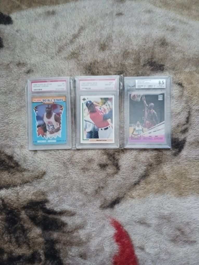 The Goat Michael Jordan Graded Card's