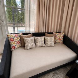 Day bed for sale with Costco mattress rarely used $50 only