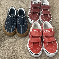 Vans Tennis Shoes 11c & 10.5 C 
