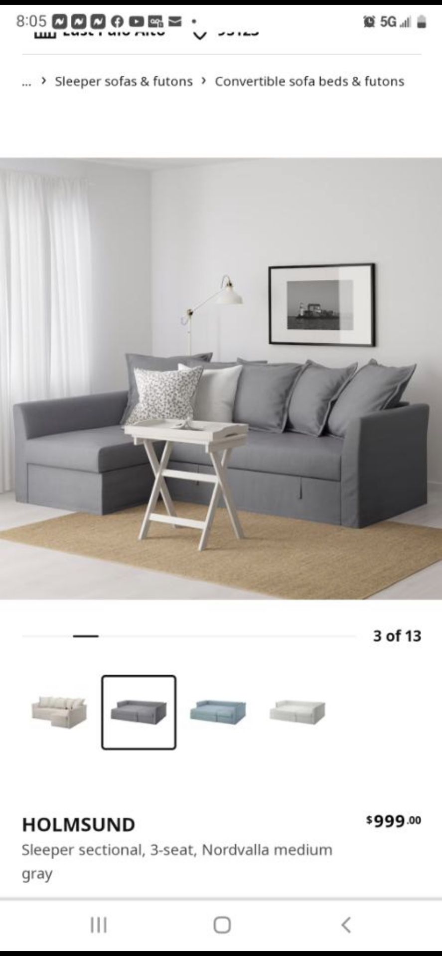 IKEA Pull Out Bed/couch 