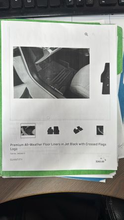 All Weather Floor liners C8 Corvette