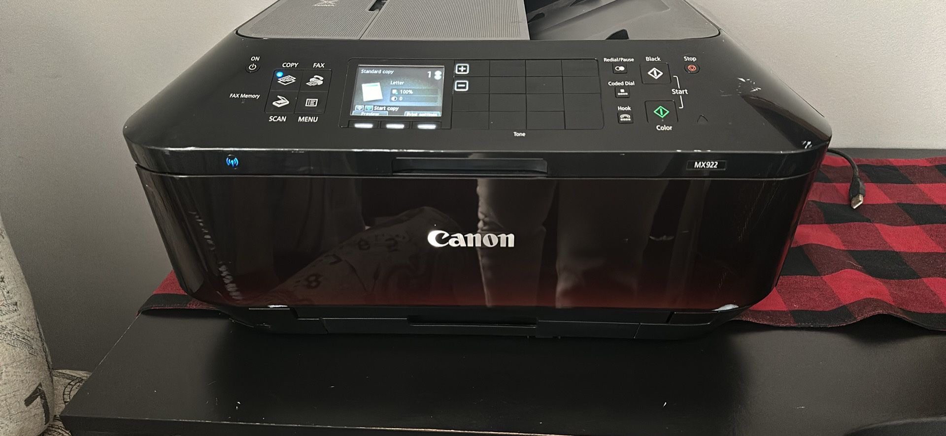 Canon Printer/Scanner/Fax Wifi Capacity