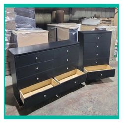 5 and 8 drawers dresser/ Five and eight drawers dresser