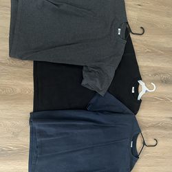 XL Gray, Navy, Black Pro Club Shirts