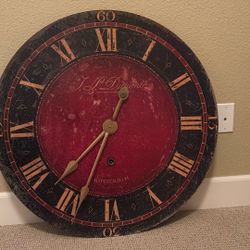 DuPont Large Wall Clock