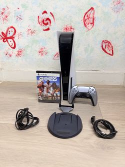 PlayStation 5 Disc Version - 825GB , Bonus 1 Game College Football 25  ( Used )