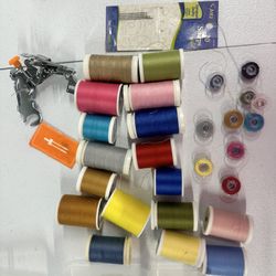 Sewing Thread And Machine Attachment 