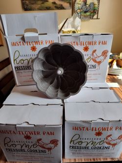Insta-Flower-Pan Pressure Cooking
