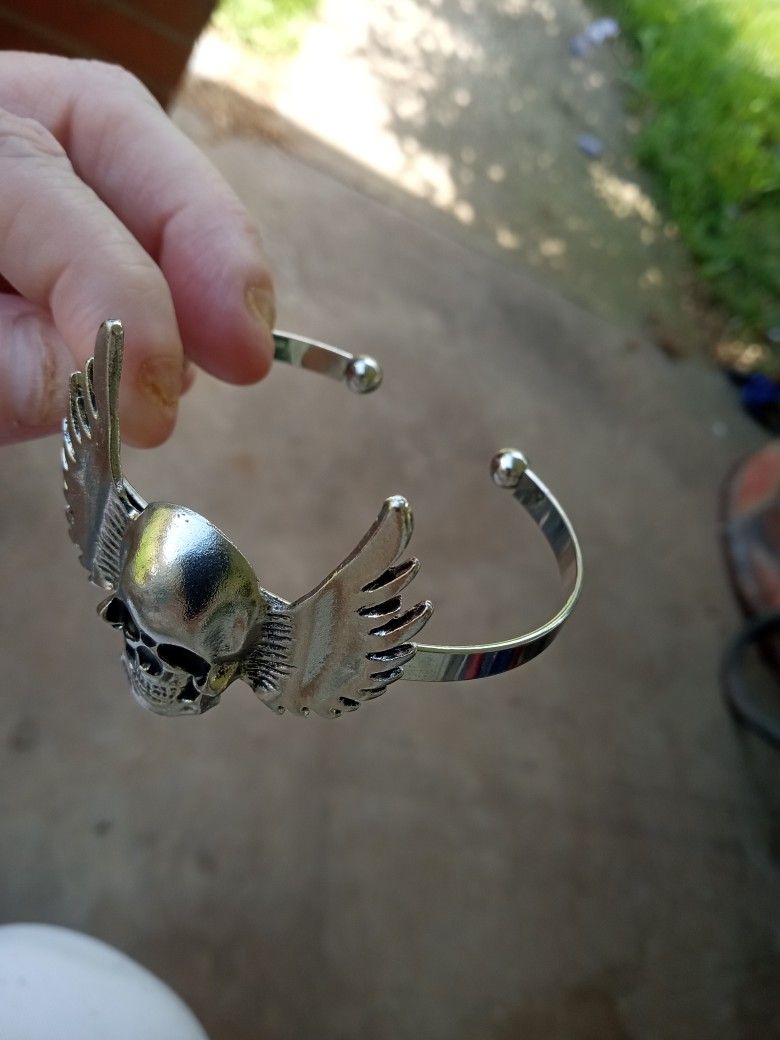 Skull Adjustable Bracelet 