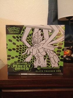 Pokemon Perfect Order Pokemon Center ETB
