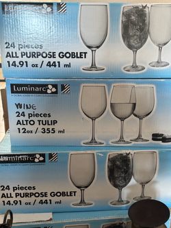 Beverage glasses