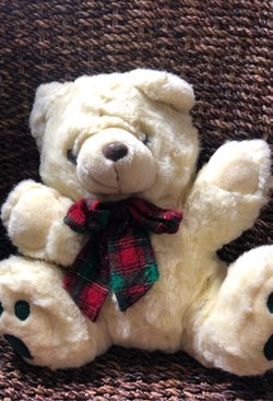 Holiday teddy bear