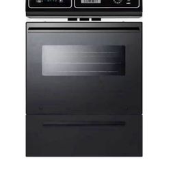 🔥Summit Appliance 24 in. Single Gas Wall Oven in Black