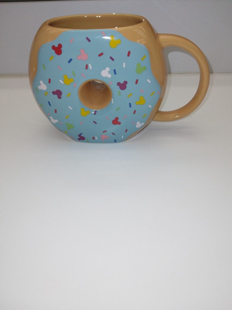 Disney Donut Shaped Ceramic Mug