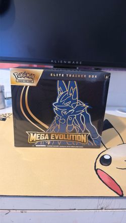 Pokemon TCG – Mega Evolution ETB Elite Trainer Box Lucario- New / Factory Sealed
