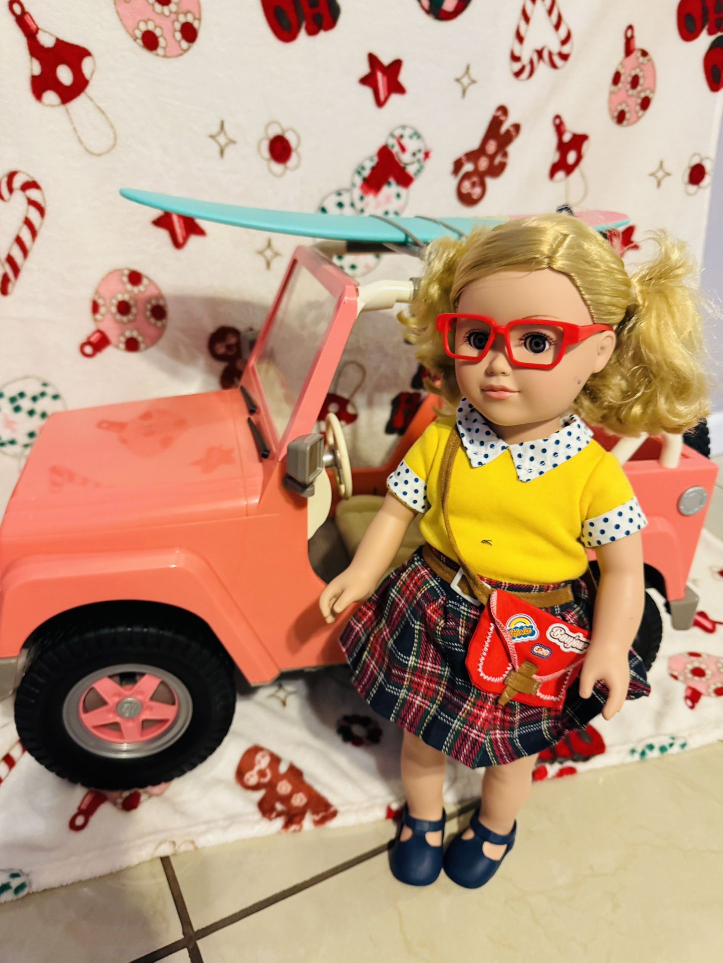 $30 Generation Doll And Jeep