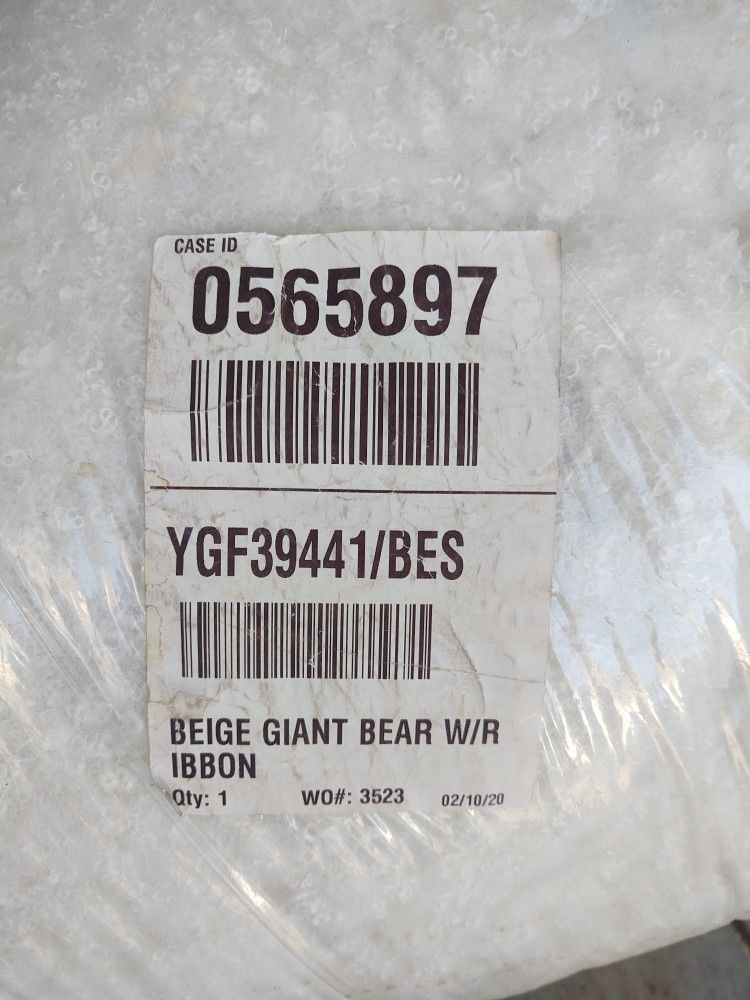 Premium Giant Bear Stuffing 20lb+ Bag
