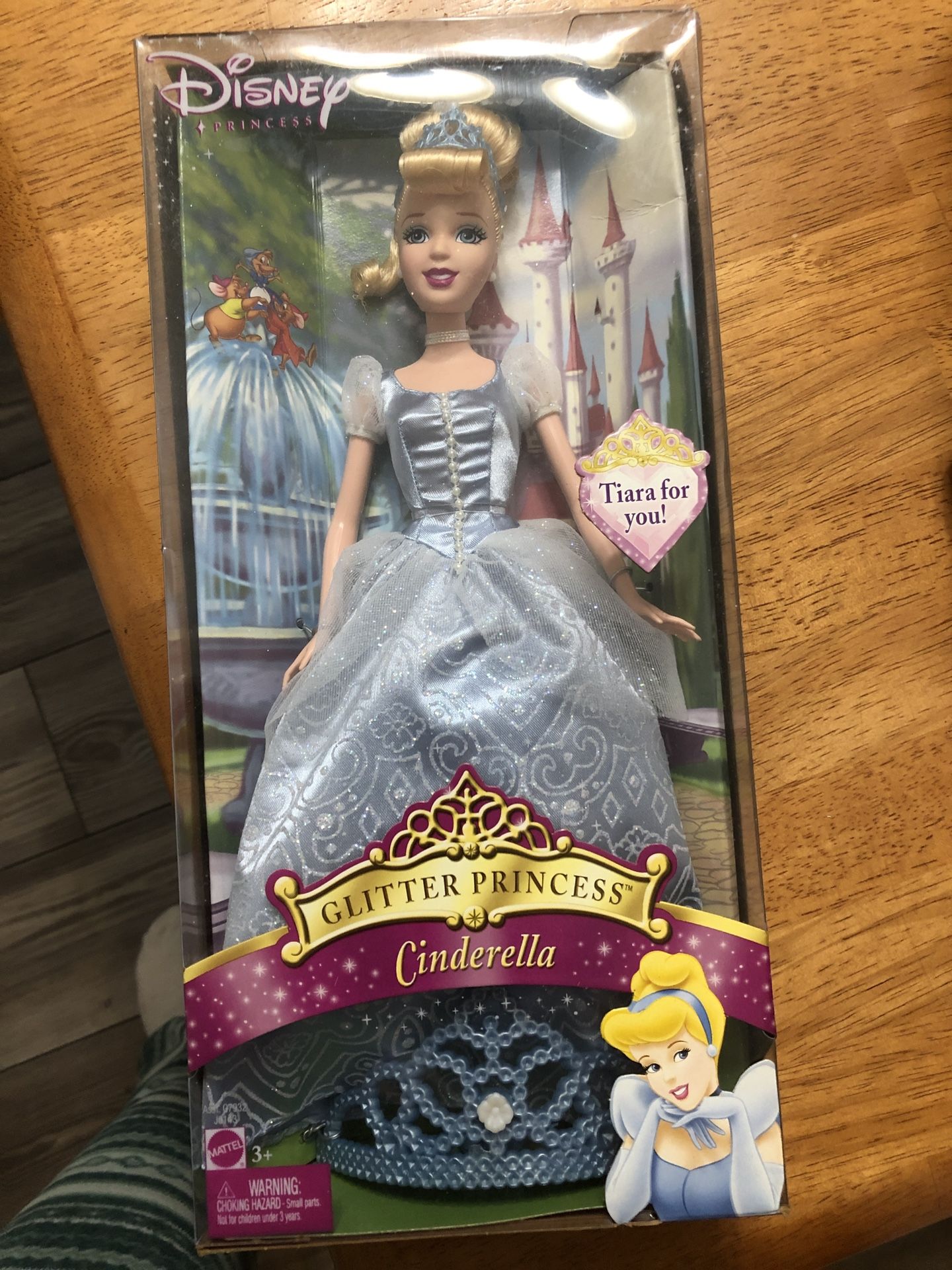 Vintage Disney Glitter Princess Cinderella Barbie 2005