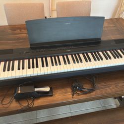 Yamaha P115 Digital Keyboard (88 Weighted Keys)