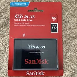 Sandisk SSD Plus Drive. Brand New Never Used.