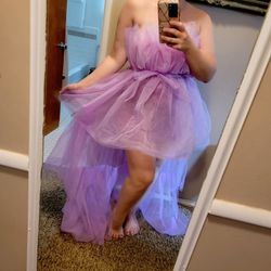 New Purple Tulle Skirt