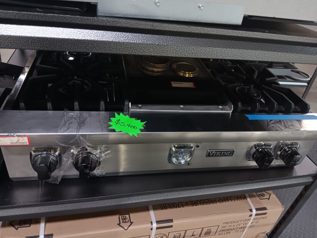 Viking 36in Gas Cooktop