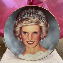 Princess Diane Plate Porcelain Plate