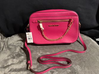 Michael Kors Jet Set Pink Crossbody Bag