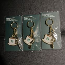 Starbucks Keychains 