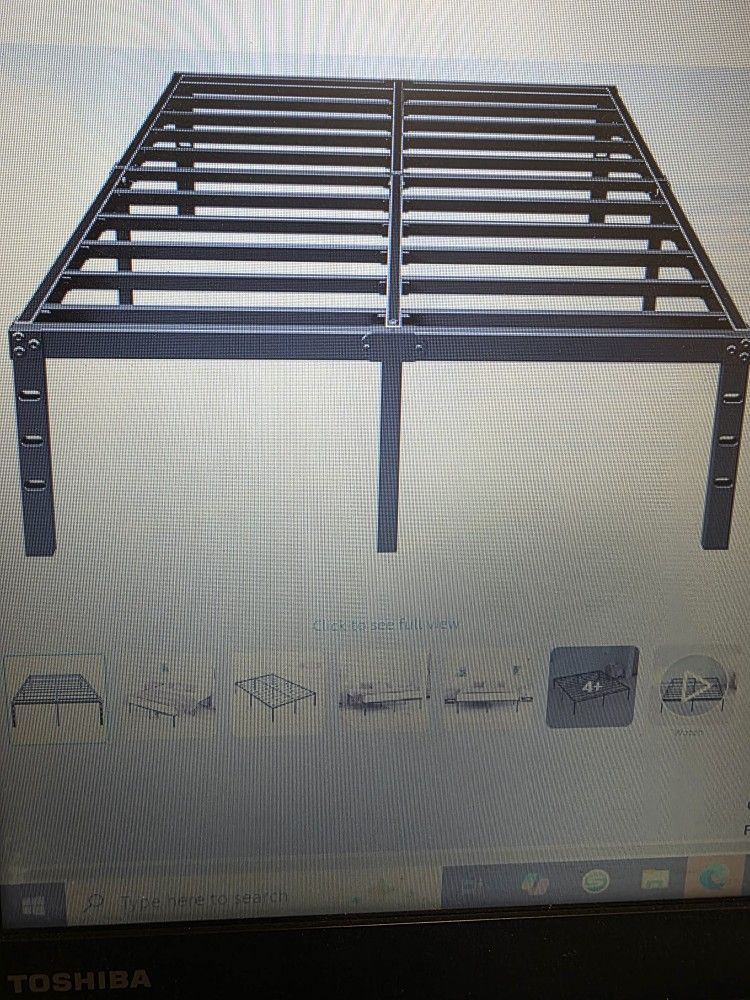 Cal King Matress with frame