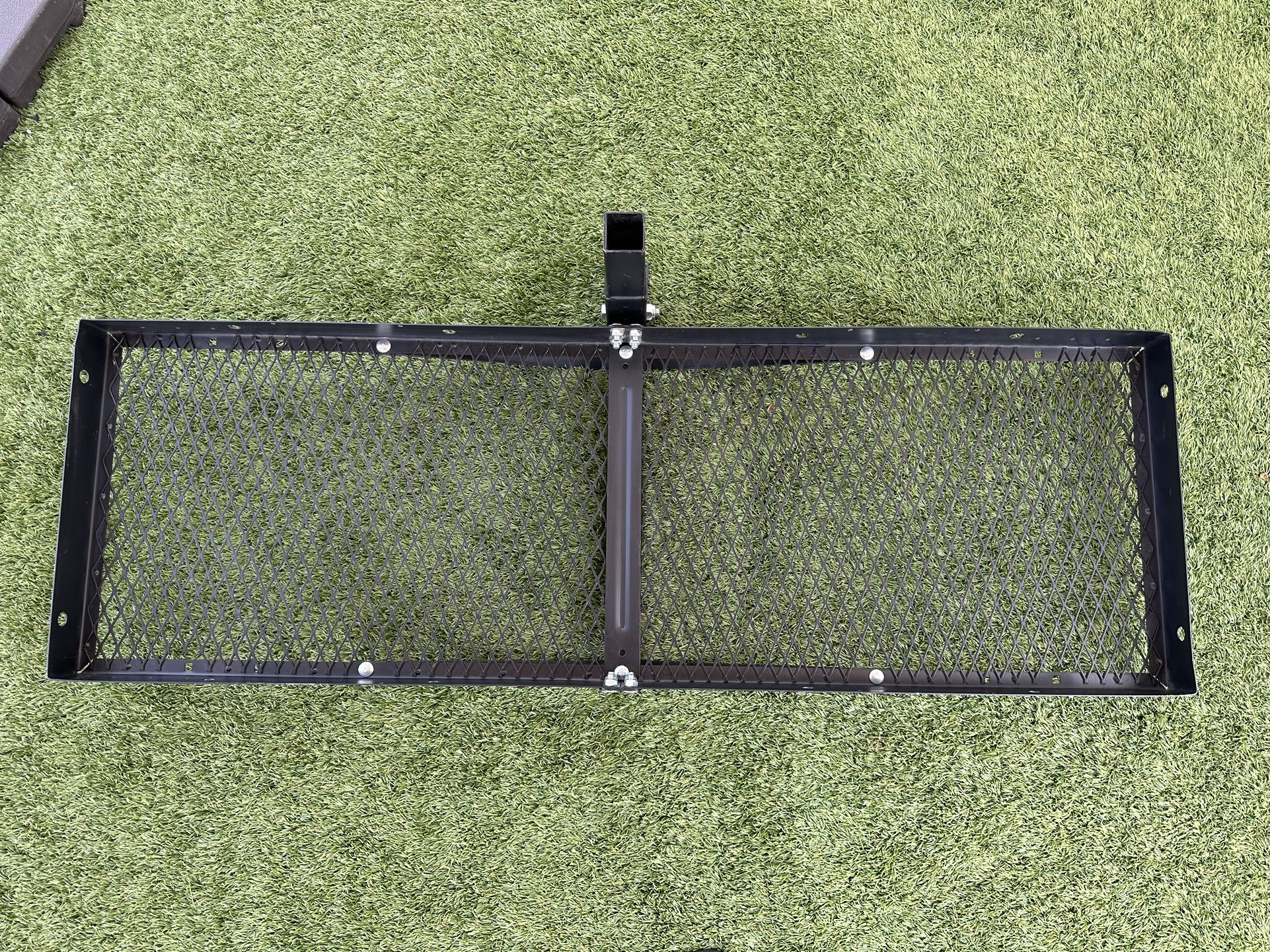 Hyper Tough Hitch Mounted Folding Cargo Carrier for Car/Truck/SUV, Fits 1.25" and 2" Receivers, 10101168