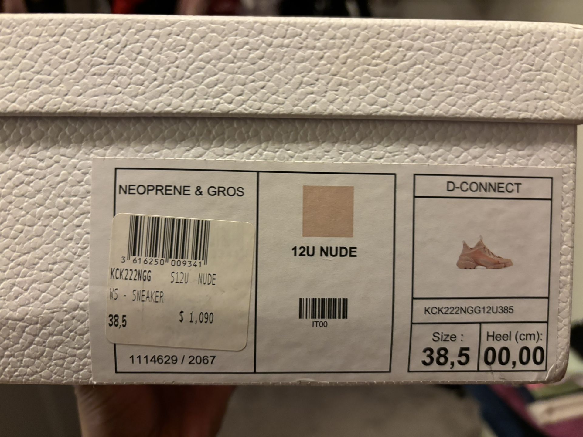 DIOR D CONNECT SNEAKERS