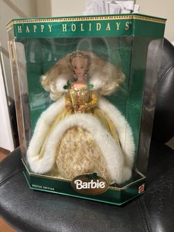 1994 Happy Holidays Special Edition Barbie By Mattel