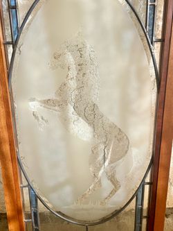 Horse Stained Glass