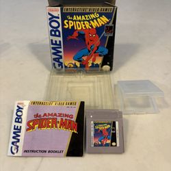 Amazing Spider-Man (Nintendo Gameboy Game Boy GB) Complete CIB