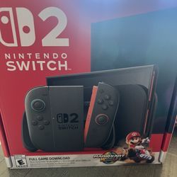 Nintendo Switch 2 Mario Kart World Bundle Brand New & sealed