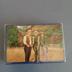 Ponderosa Ben,Hoss and little Joe Ponderosa Ranch playing cards