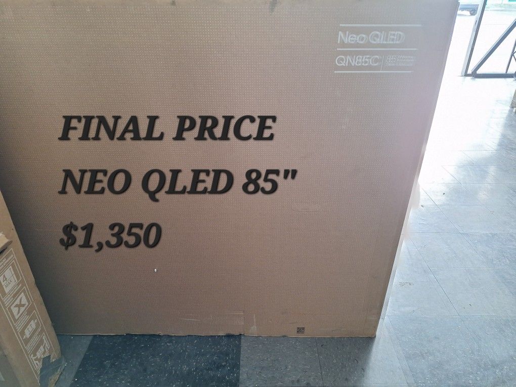 SAMSUNG 85"INCH NEO QLED 4K Q85C 