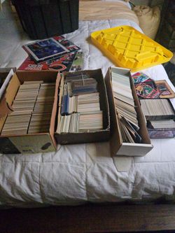 Baseball, Basketball and Football  cards