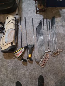 Golf Clubs & Bag