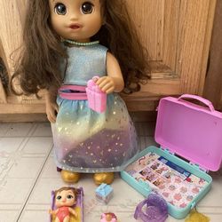 Baby Alive Ello GrowsPrincess Doll 16”