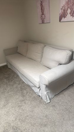 Grey 3-Seat Sleep Sofa