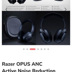 RAZER OPUS HEAD PHONES.