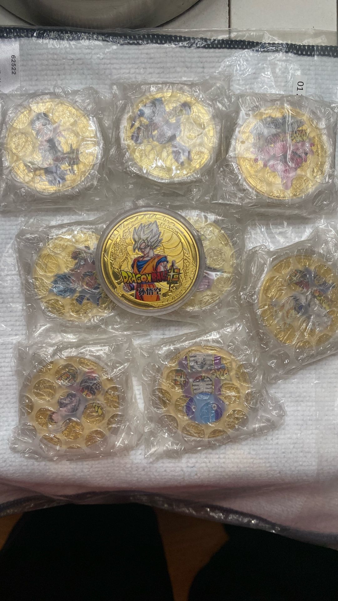 Dragon Ball Z Dragon Ball Super 30th Anniversary Gold Coins