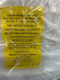 10” Sanitized Mattress memory foam,very Clean, great Shape,Full Size, Medium firm,