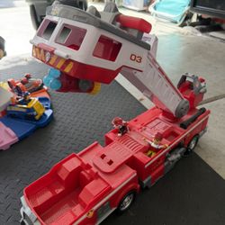 Paw Patrol Marshall Fire Truck 