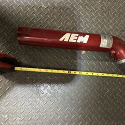 Air Intake  AEM Brand Aluminum Intake  Original AEM idk what it came out of 