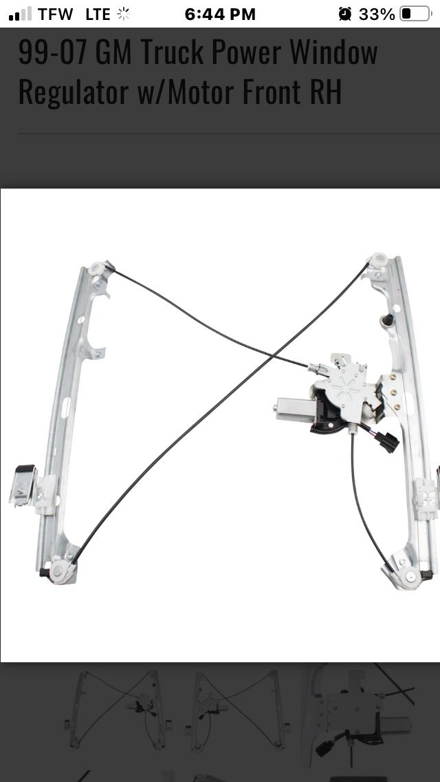 New window Regulator & motor