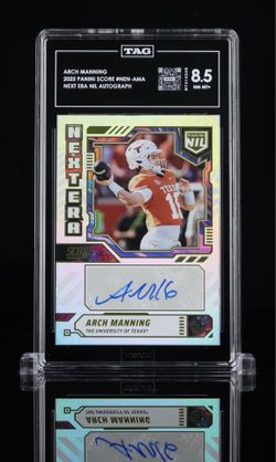 2025 Panini Score Football Arch Manning Autographed Card #NEN-AMA Next Era